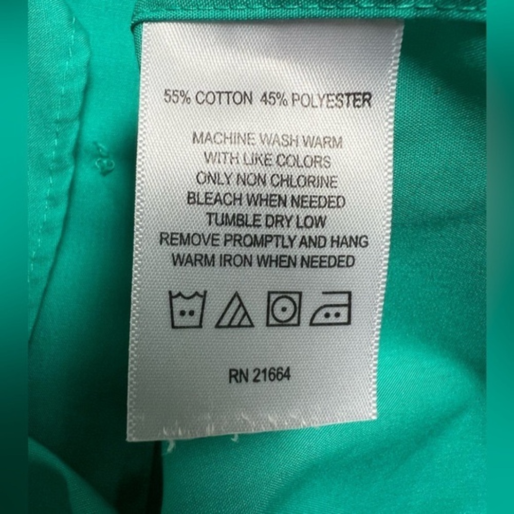 Foxcroft Wrinkle Free Blouse  14P - Picture 11 of 12